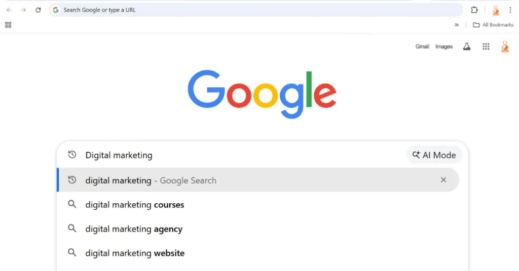 browser omnibox how it works