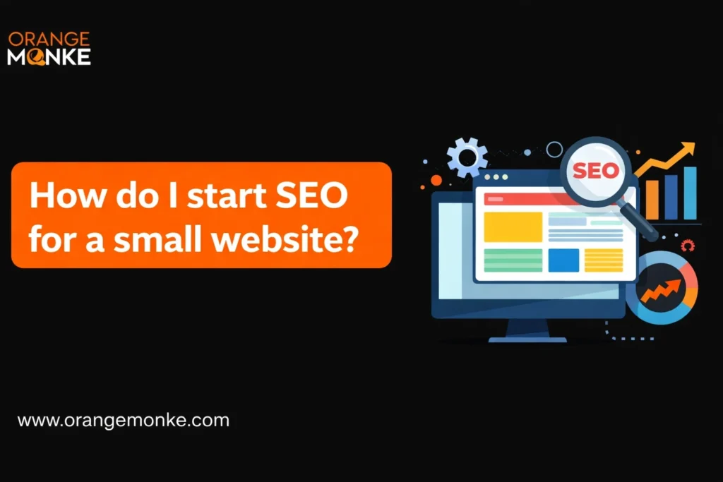 How do I start SEO for a small website?