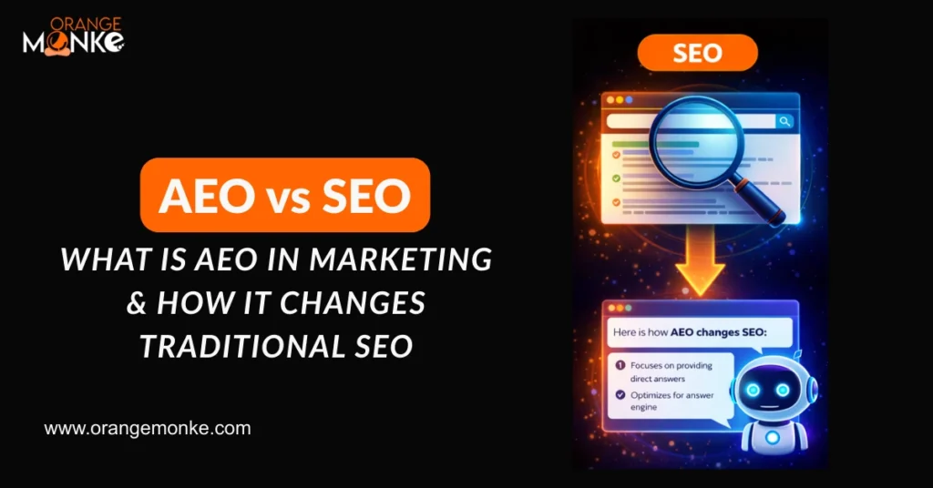 AEO vs SEO-What Is AEO in Marketing & How It Changes Traditional SEO in 2026