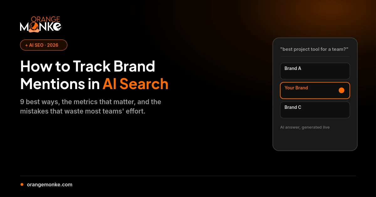 How to Track Brand Mentions in AI Search: 9 Best Ways for 2026